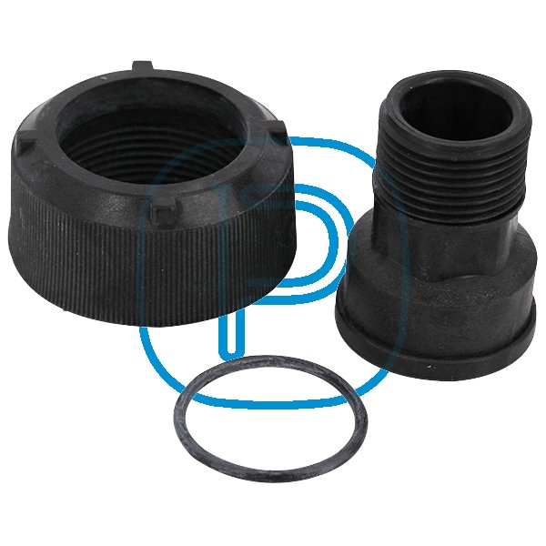Set raccord 1"+ O-Ring + Ecrou